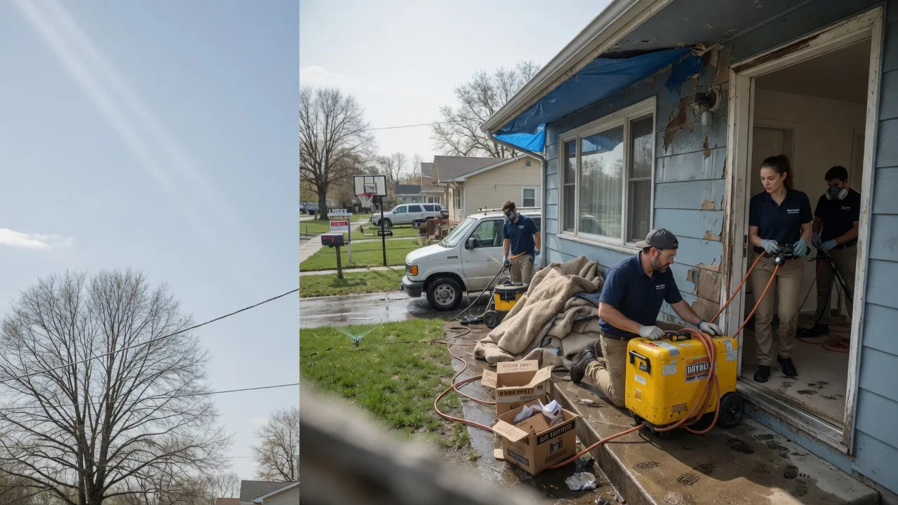 Basement Flood Cleanup in Green Springs, OH near me